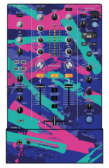 Pioneer DJ DJM 450 Skin Retro Jogger
